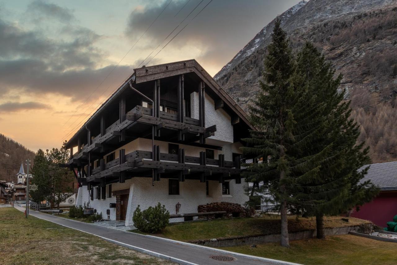 Villa Alpenhof Saas-Almagell Exterior foto